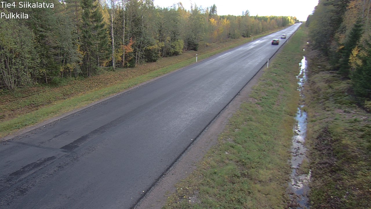 Weather Camera Image Väg 4 Siikalatva, Pulkkila, Siikalatva, Pohjois-Pohjanmaa