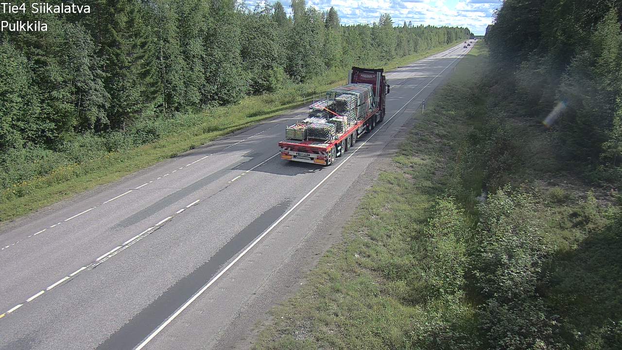 Kelikamerat Kuva Tie 4 Siikalatva, Pulkkila, Siikalatva, Pohjois-Pohjanmaa