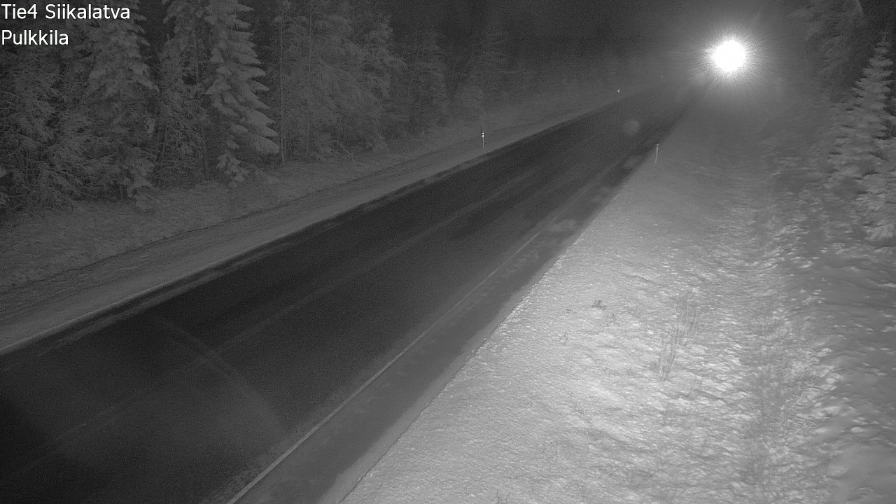 Weather Camera Image Väg 4 Siikalatva, Pulkkila, Siikalatva, Pohjois-Pohjanmaa