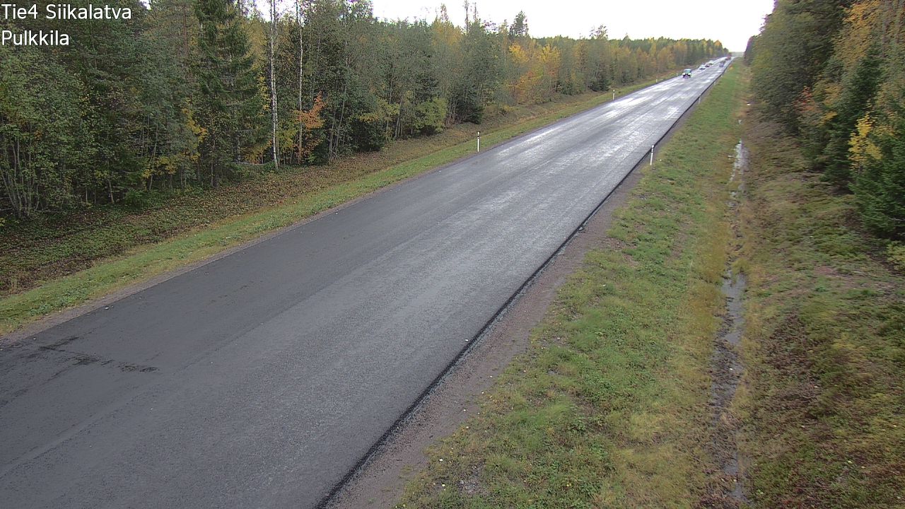 Weather Camera Image Road 4 Siikalatva, Pulkkila, Siikalatva, Pohjois-Pohjanmaa