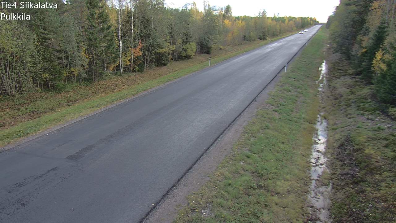 Weather Camera Image Väg 4 Siikalatva, Pulkkila, Siikalatva, Pohjois-Pohjanmaa