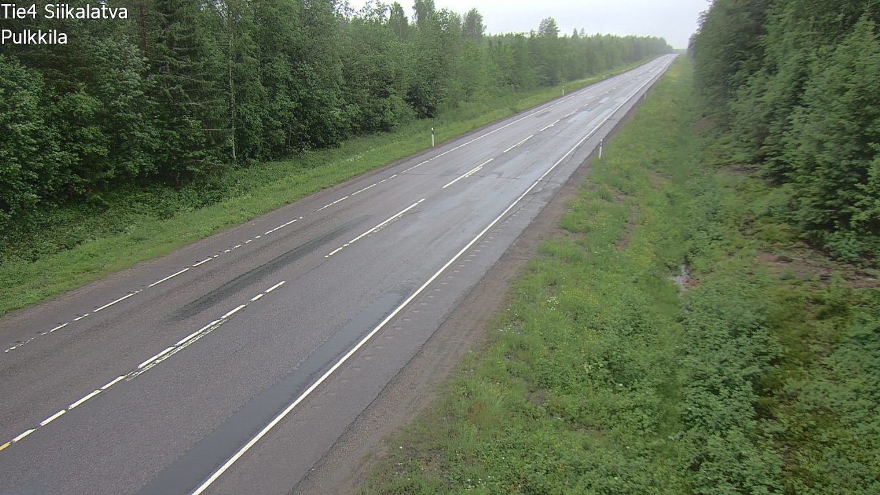 Kelikamerat Kuva Tie 4 Siikalatva, Pulkkila, Siikalatva, Pohjois-Pohjanmaa