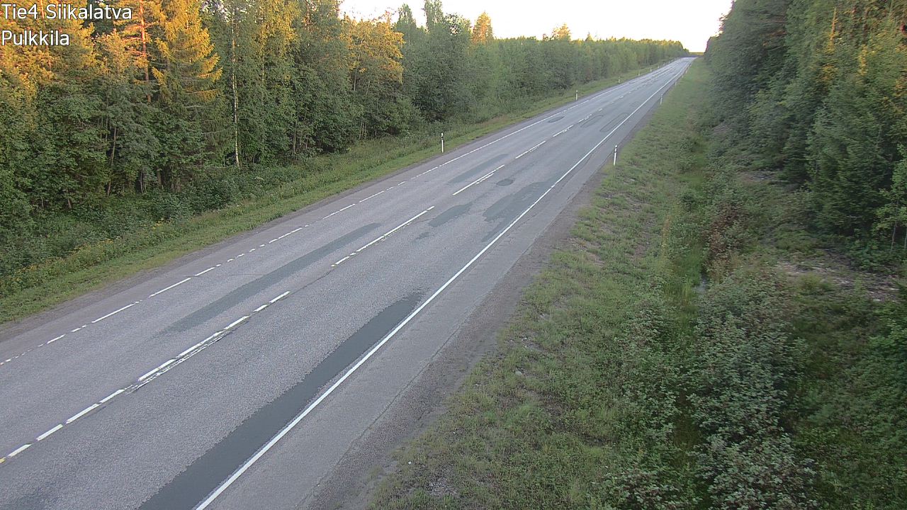 Kelikamerat Kuva Tie 4 Siikalatva, Pulkkila, Siikalatva, Pohjois-Pohjanmaa