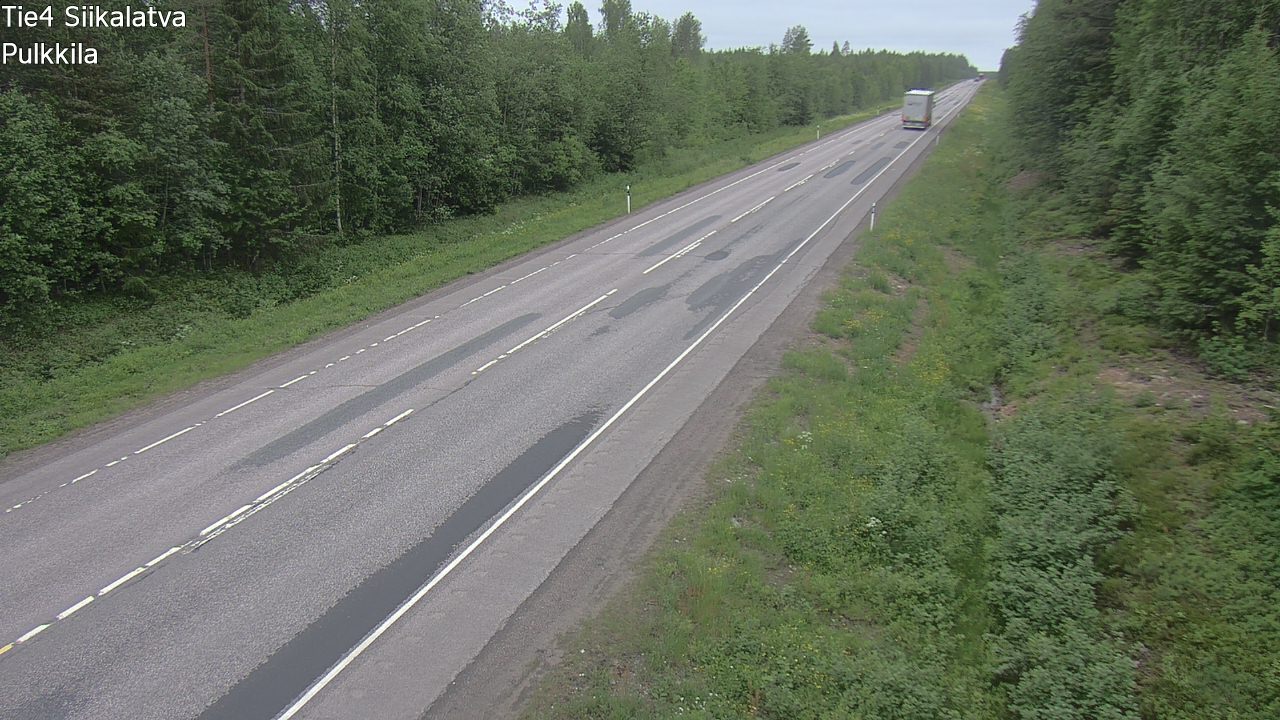 Kelikamerat Kuva Tie 4 Siikalatva, Pulkkila, Siikalatva, Pohjois-Pohjanmaa