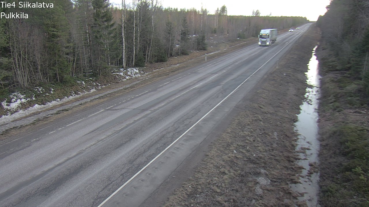Kelikamerat Kuva Tie 4 Siikalatva, Pulkkila, Siikalatva, Pohjois-Pohjanmaa