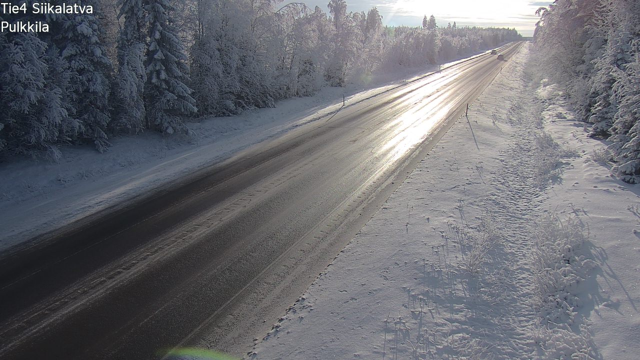 Weather Camera Image Road 4 Siikalatva, Pulkkila, Siikalatva, Pohjois-Pohjanmaa