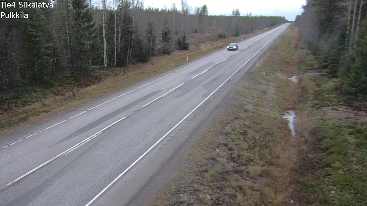 Kelikamerat Kuva Tie 4 Siikalatva, Pulkkila, Siikalatva, Pohjois-Pohjanmaa