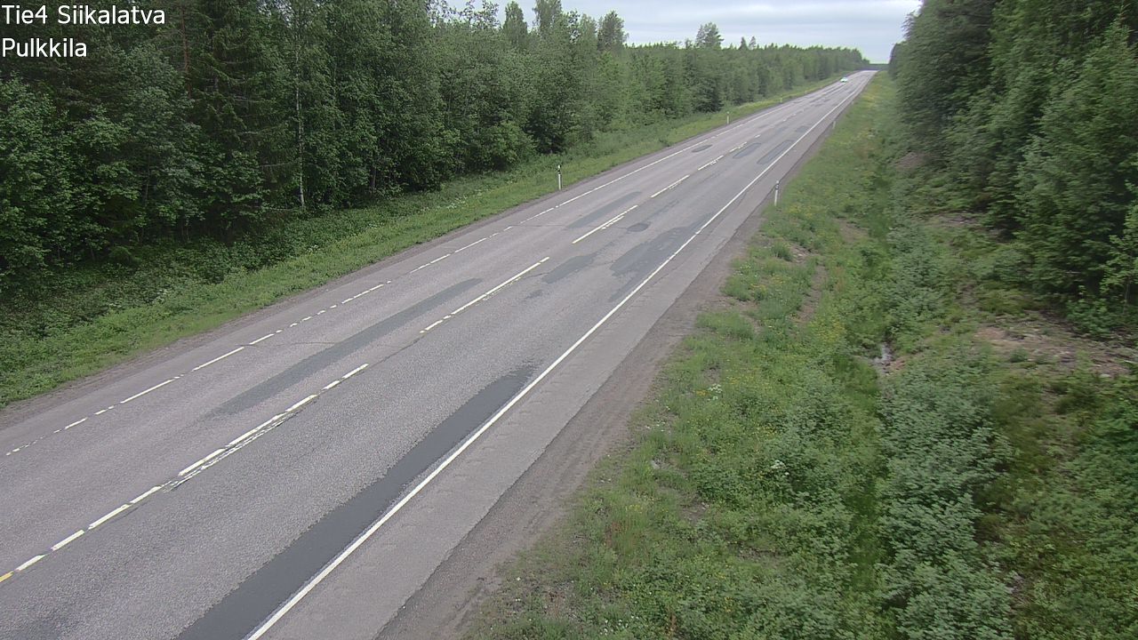 Kelikamerat Kuva Tie 4 Siikalatva, Pulkkila, Siikalatva, Pohjois-Pohjanmaa