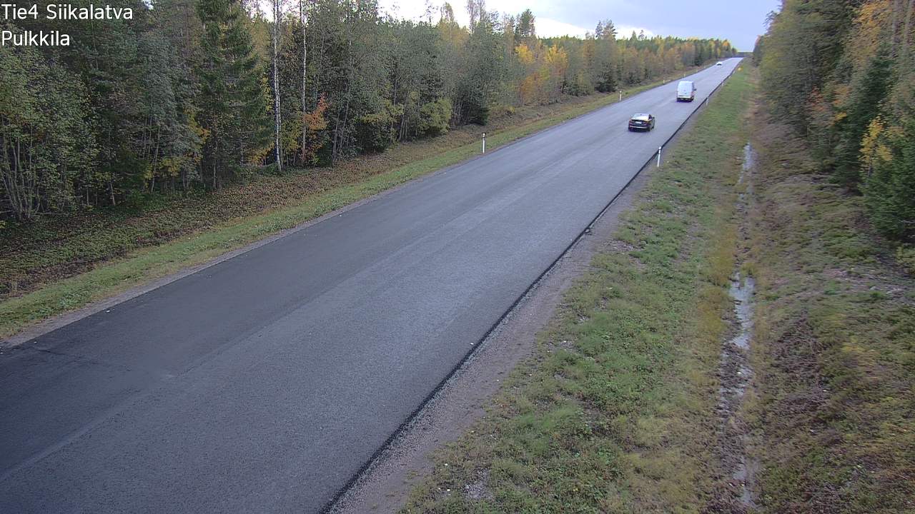 Weather Camera Image Road 4 Siikalatva, Pulkkila, Siikalatva, Pohjois-Pohjanmaa