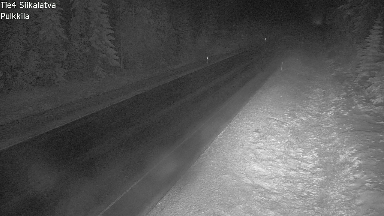 Weather Camera Image Väg 4 Siikalatva, Pulkkila, Siikalatva, Pohjois-Pohjanmaa