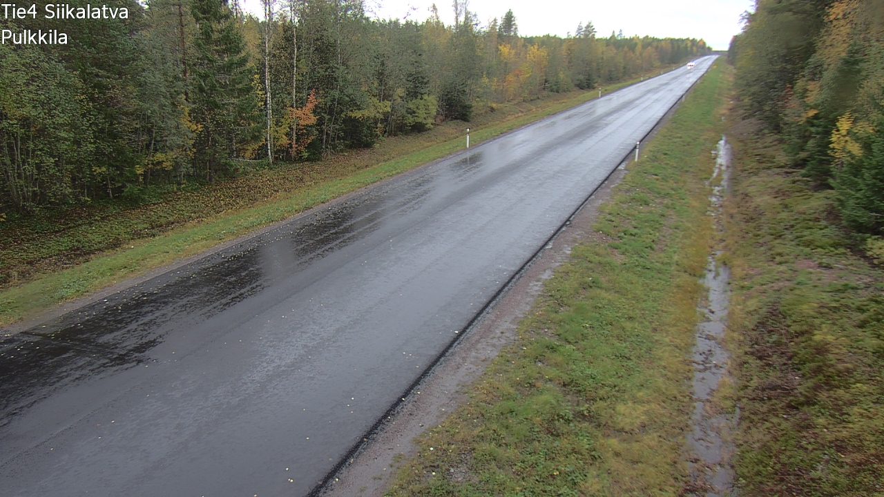 Weather Camera Image Road 4 Siikalatva, Pulkkila, Siikalatva, Pohjois-Pohjanmaa