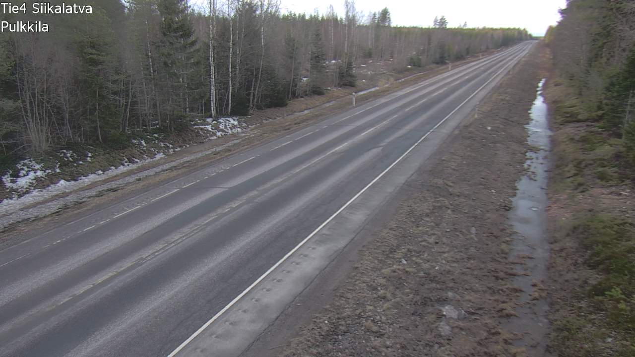 Kelikamerat Kuva Tie 4 Siikalatva, Pulkkila, Siikalatva, Pohjois-Pohjanmaa