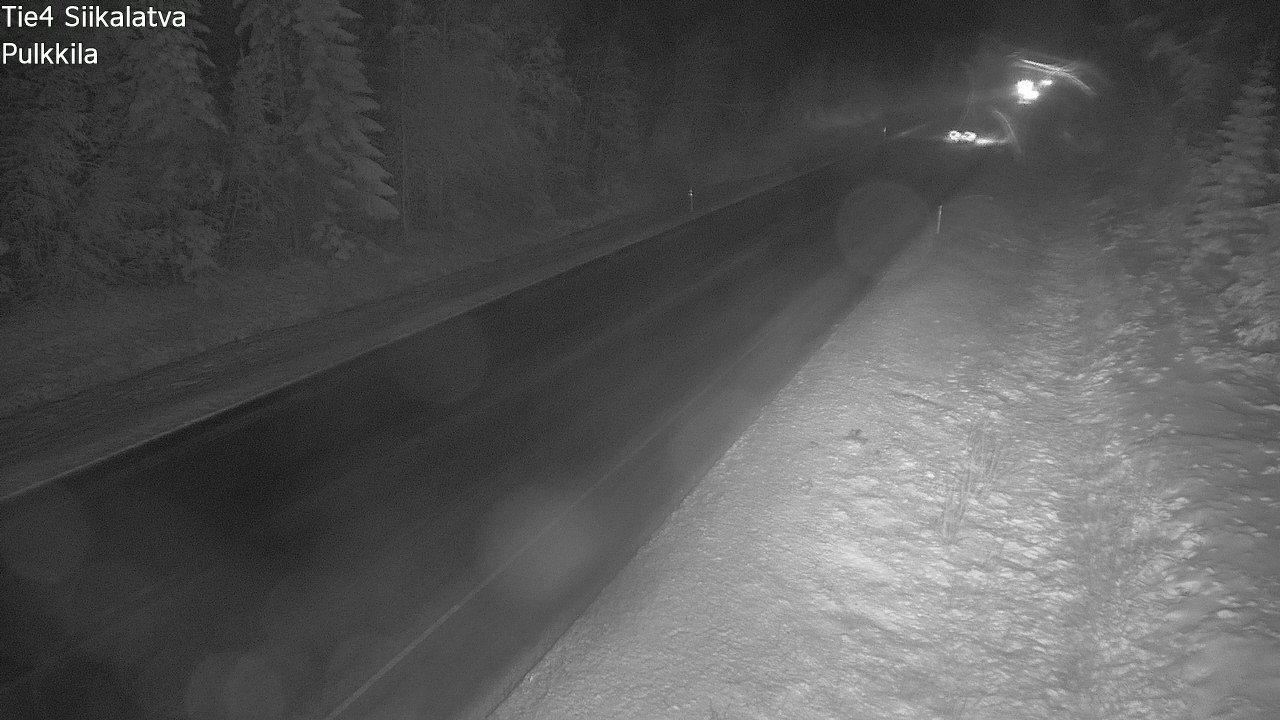 Weather Camera Image Väg 4 Siikalatva, Pulkkila, Siikalatva, Pohjois-Pohjanmaa