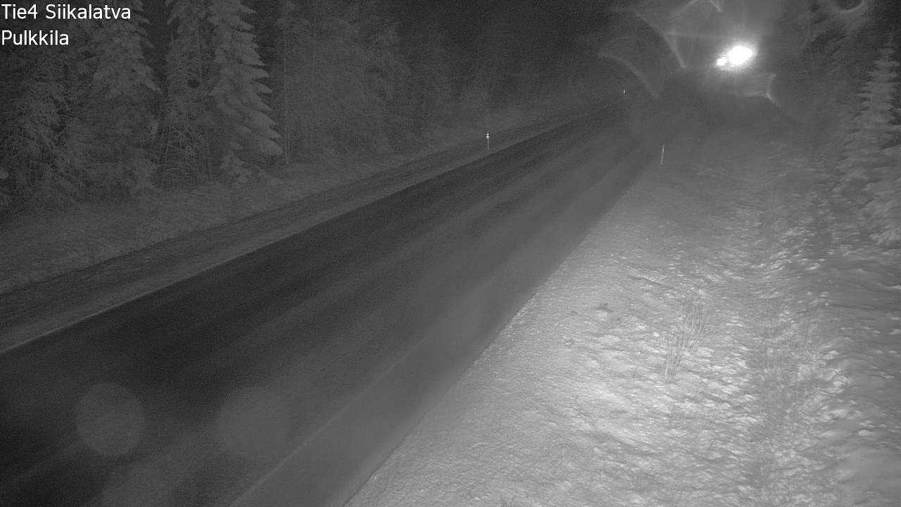 Weather Camera Image Väg 4 Siikalatva, Pulkkila, Siikalatva, Pohjois-Pohjanmaa