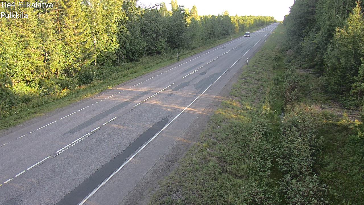 Kelikamerat Kuva Tie 4 Siikalatva, Pulkkila, Siikalatva, Pohjois-Pohjanmaa