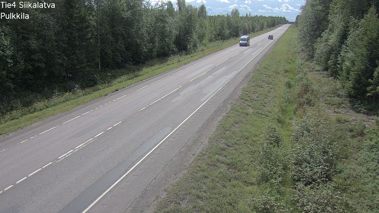 Weather Camera Image Road 4 Siikalatva, Pulkkila, Siikalatva, Pohjois-Pohjanmaa