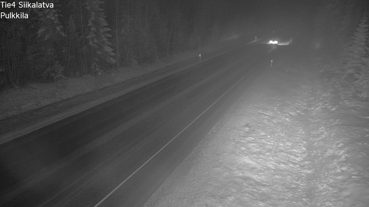 Weather Camera Image Väg 4 Siikalatva, Pulkkila, Siikalatva, Pohjois-Pohjanmaa
