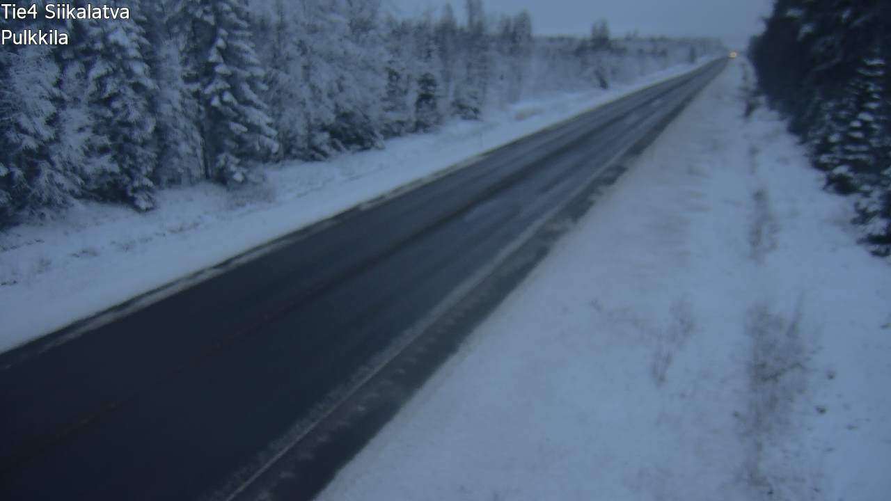 Weather Camera Image Väg 4 Siikalatva, Pulkkila, Siikalatva, Pohjois-Pohjanmaa
