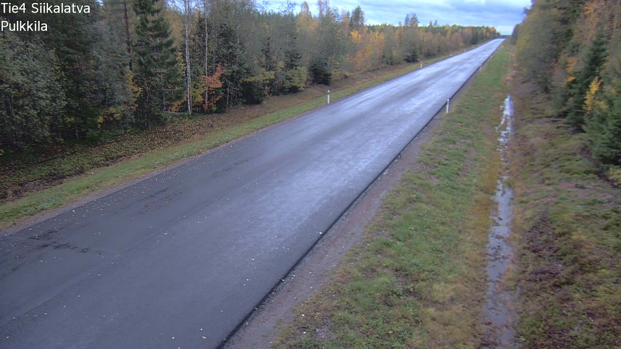 Weather Camera Image Road 4 Siikalatva, Pulkkila, Siikalatva, Pohjois-Pohjanmaa