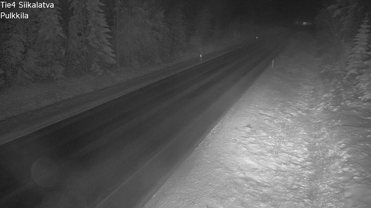 Weather Camera Image Väg 4 Siikalatva, Pulkkila, Siikalatva, Pohjois-Pohjanmaa