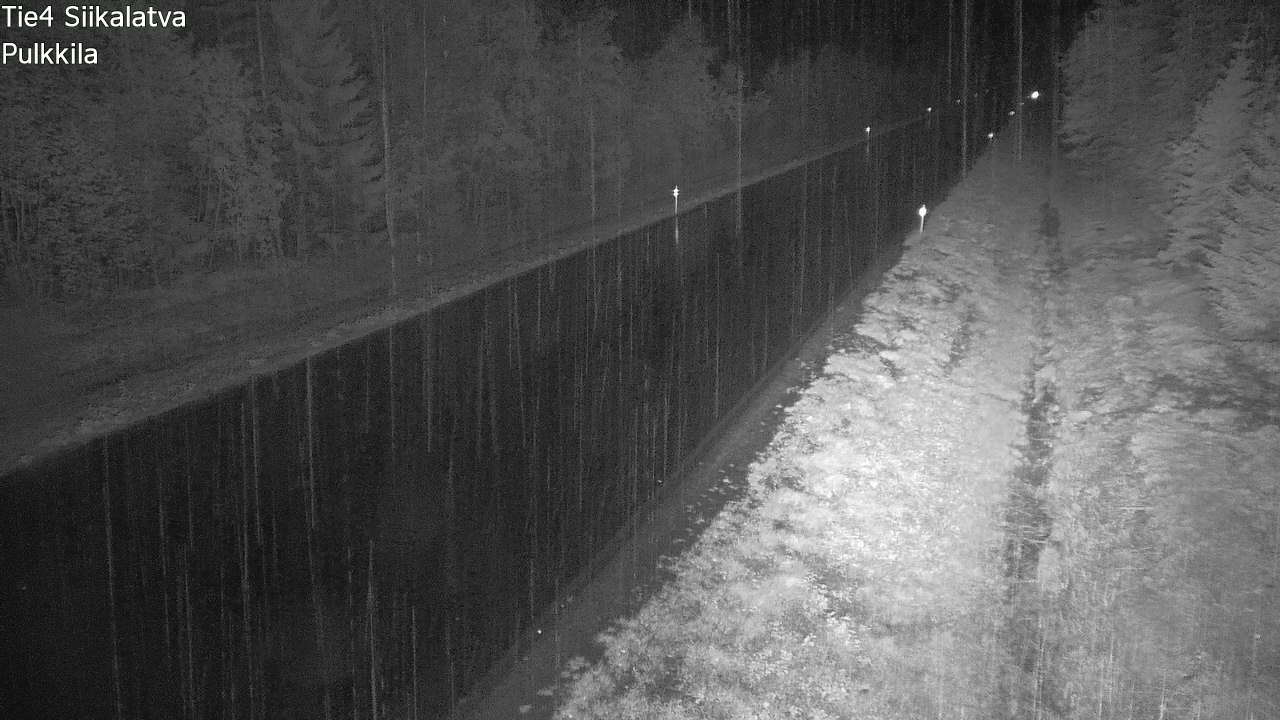 Weather Camera Image Road 4 Siikalatva, Pulkkila, Siikalatva, Pohjois-Pohjanmaa