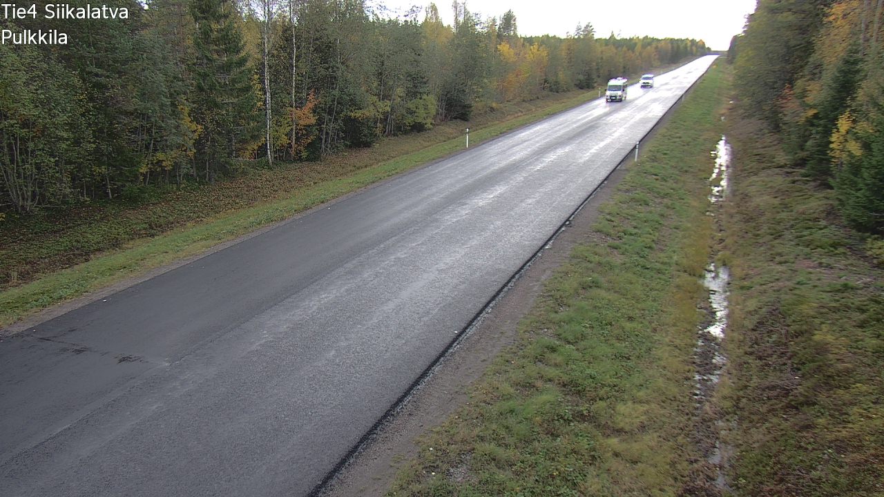 Weather Camera Image Road 4 Siikalatva, Pulkkila, Siikalatva, Pohjois-Pohjanmaa