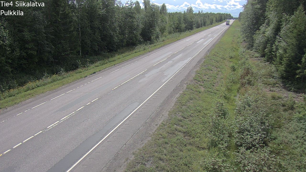 Weather Camera Image Road 4 Siikalatva, Pulkkila, Siikalatva, Pohjois-Pohjanmaa