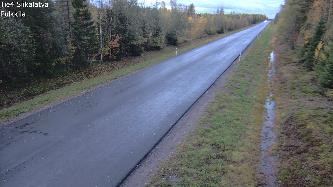 Weather Camera Image Road 4 Siikalatva, Pulkkila, Siikalatva, Pohjois-Pohjanmaa