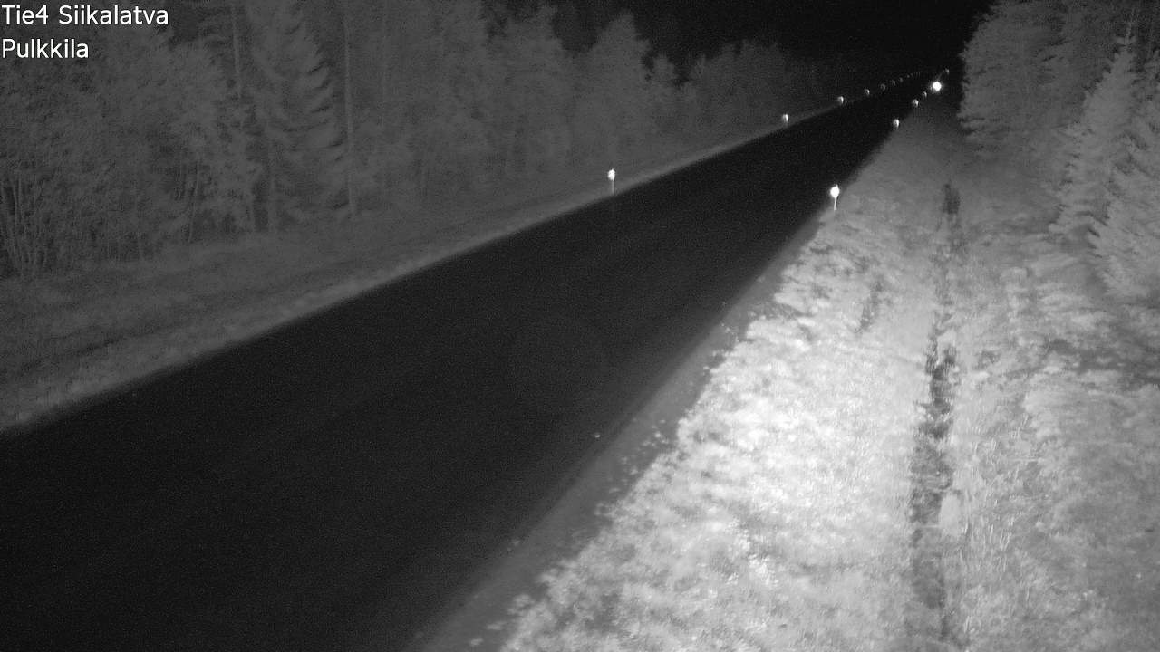 Weather Camera Image Road 4 Siikalatva, Pulkkila, Siikalatva, Pohjois-Pohjanmaa