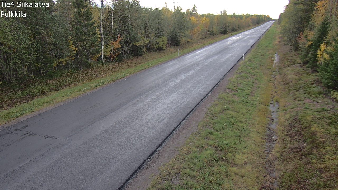 Weather Camera Image Road 4 Siikalatva, Pulkkila, Siikalatva, Pohjois-Pohjanmaa