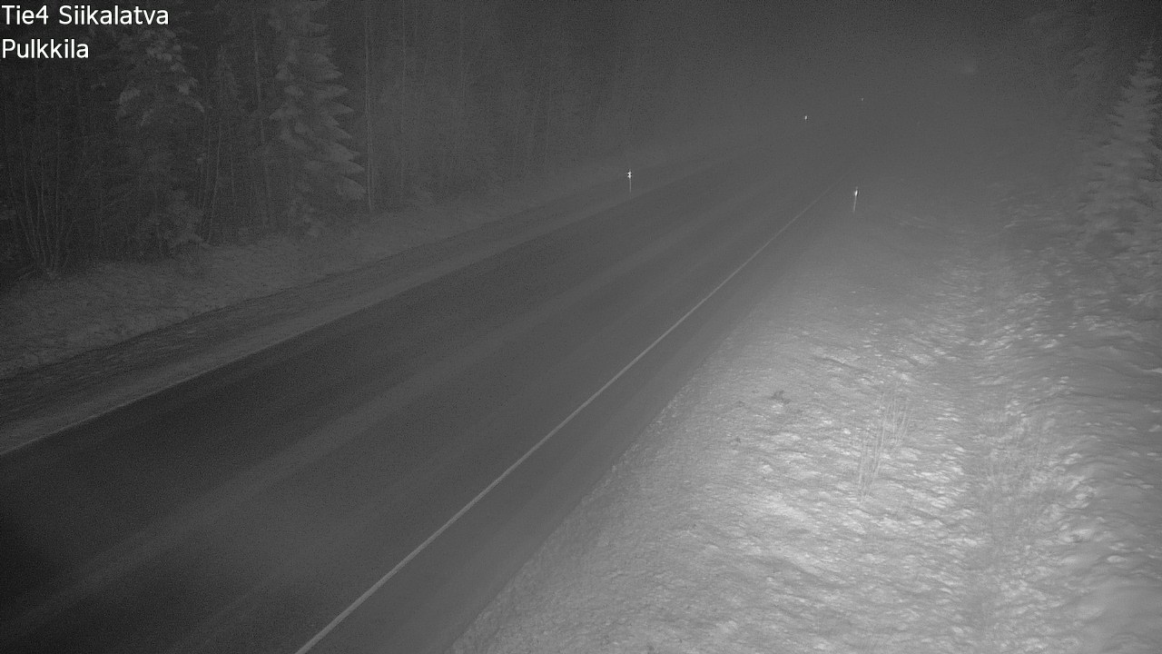 Weather Camera Image Väg 4 Siikalatva, Pulkkila, Siikalatva, Pohjois-Pohjanmaa