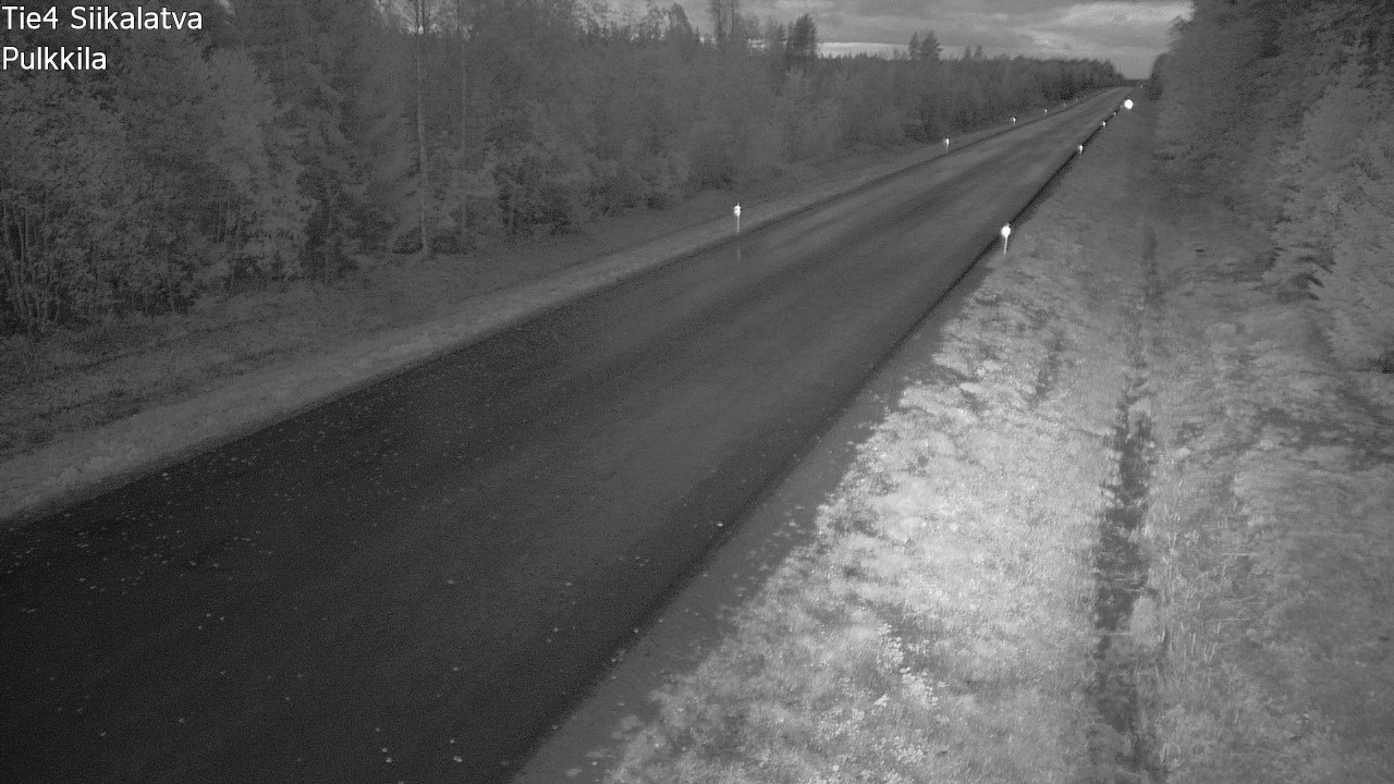 Weather Camera Image Road 4 Siikalatva, Pulkkila, Siikalatva, Pohjois-Pohjanmaa