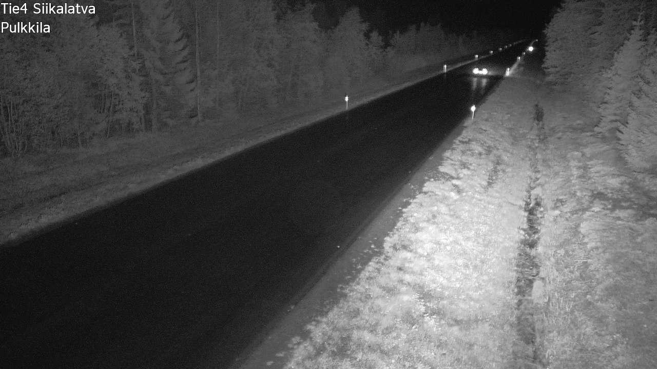 Weather Camera Image Road 4 Siikalatva, Pulkkila, Siikalatva, Pohjois-Pohjanmaa