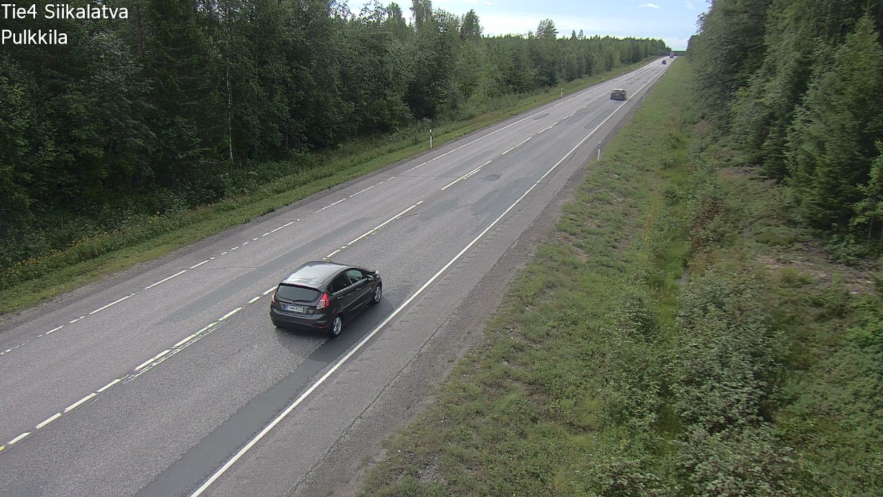 Weather Camera Image Väg 4 Siikalatva, Pulkkila, Siikalatva, Pohjois-Pohjanmaa