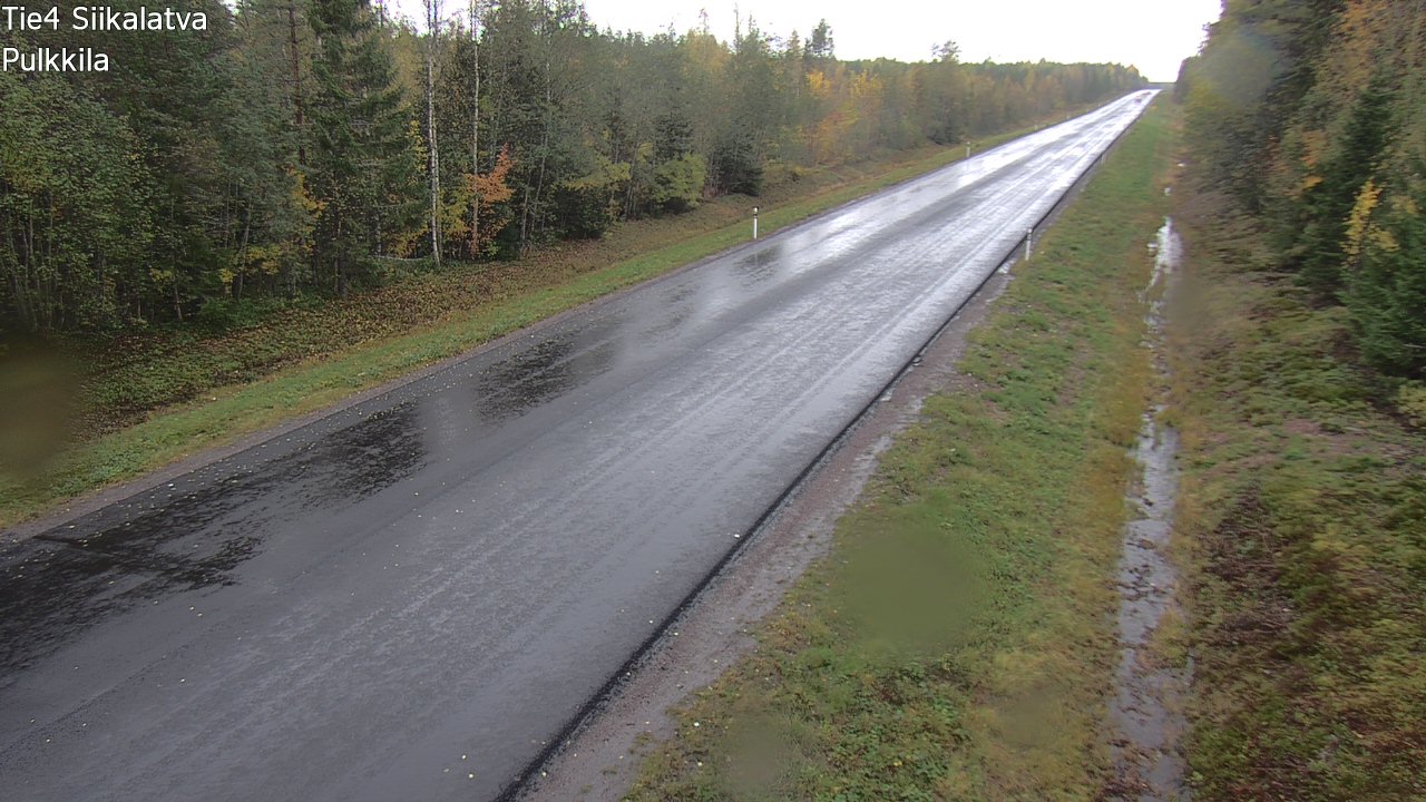 Weather Camera Image Road 4 Siikalatva, Pulkkila, Siikalatva, Pohjois-Pohjanmaa