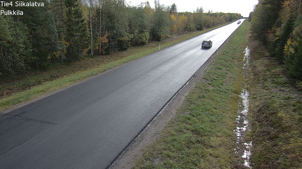 Weather Camera Image Road 4 Siikalatva, Pulkkila, Siikalatva, Pohjois-Pohjanmaa