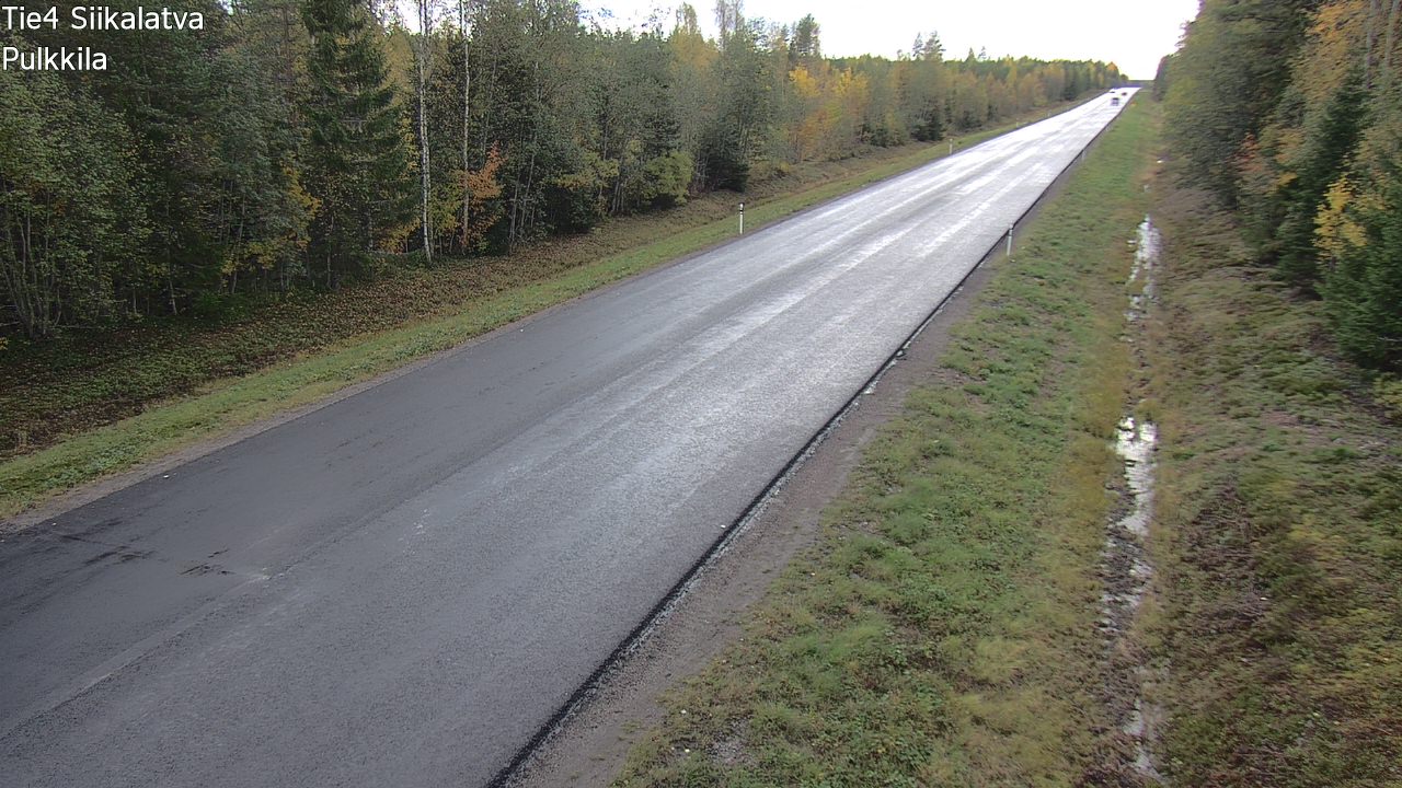 Weather Camera Image Road 4 Siikalatva, Pulkkila, Siikalatva, Pohjois-Pohjanmaa