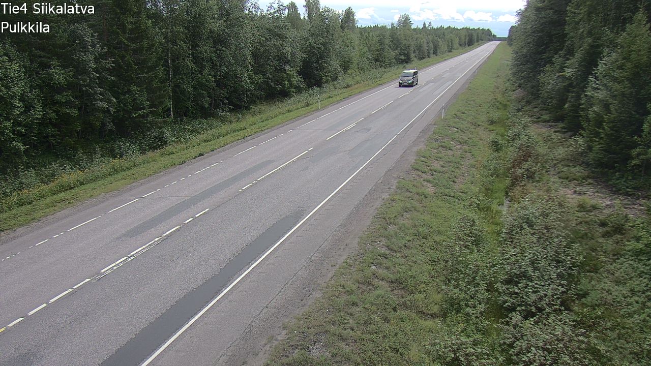 Weather Camera Image Road 4 Siikalatva, Pulkkila, Siikalatva, Pohjois-Pohjanmaa
