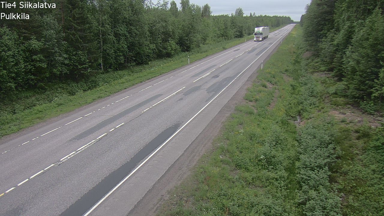 Kelikamerat Kuva Tie 4 Siikalatva, Pulkkila, Siikalatva, Pohjois-Pohjanmaa