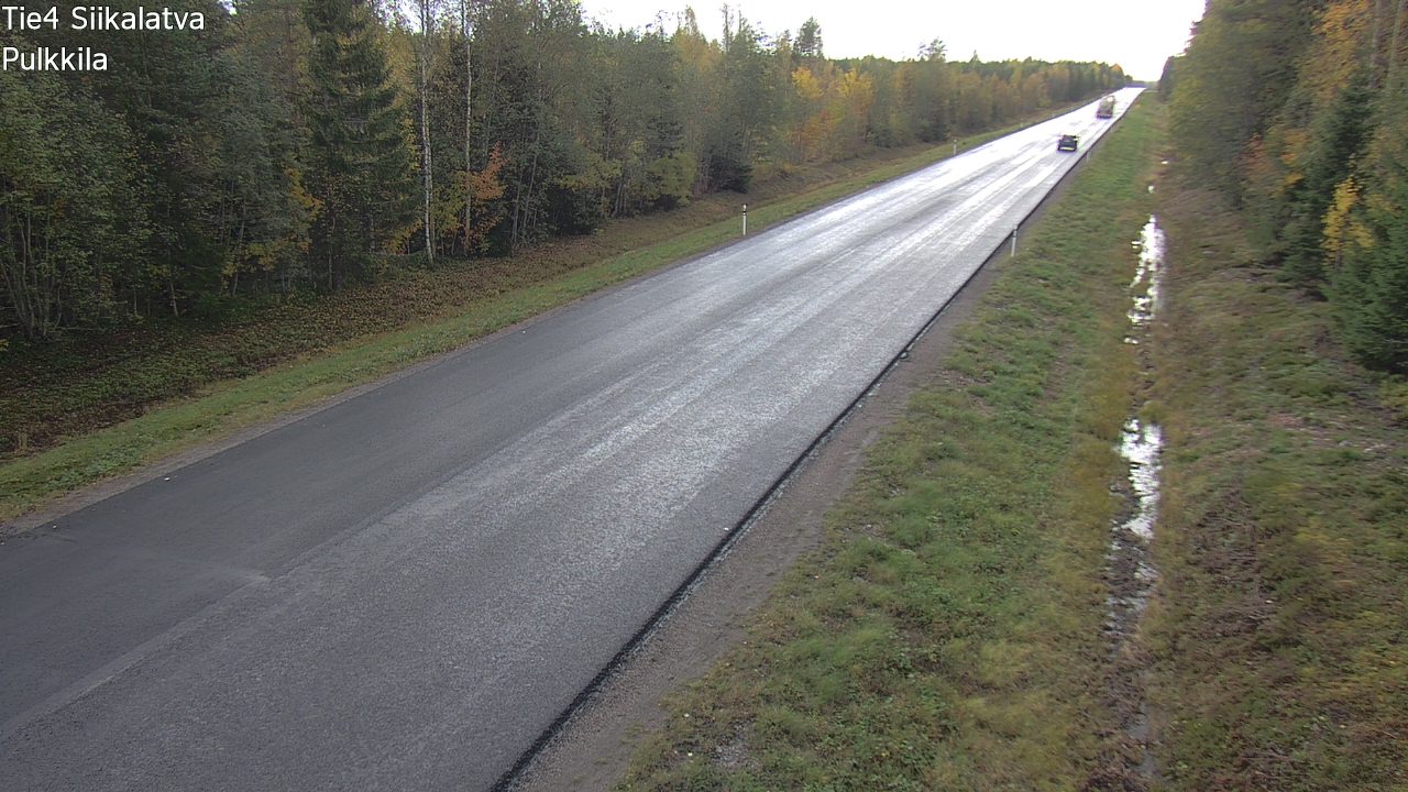 Weather Camera Image Road 4 Siikalatva, Pulkkila, Siikalatva, Pohjois-Pohjanmaa