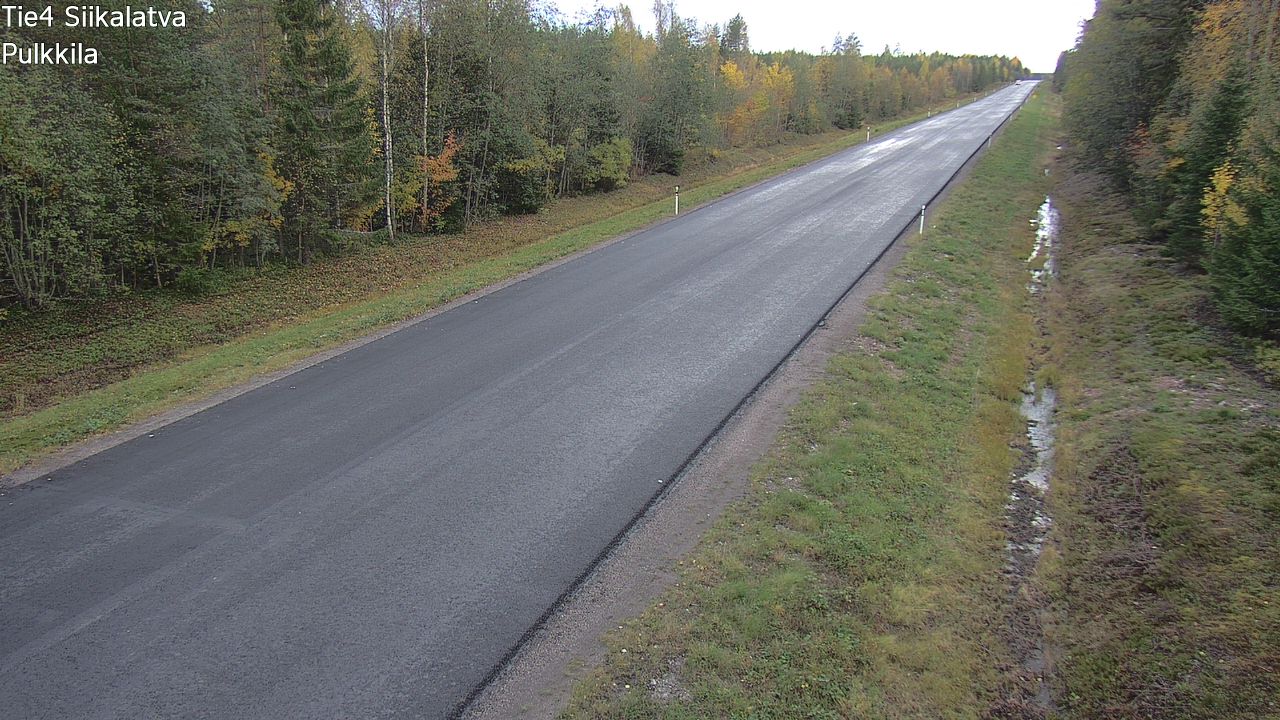 Weather Camera Image Road 4 Siikalatva, Pulkkila, Siikalatva, Pohjois-Pohjanmaa