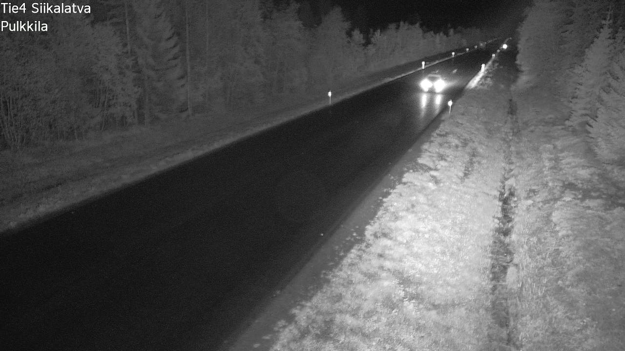 Weather Camera Image Road 4 Siikalatva, Pulkkila, Siikalatva, Pohjois-Pohjanmaa