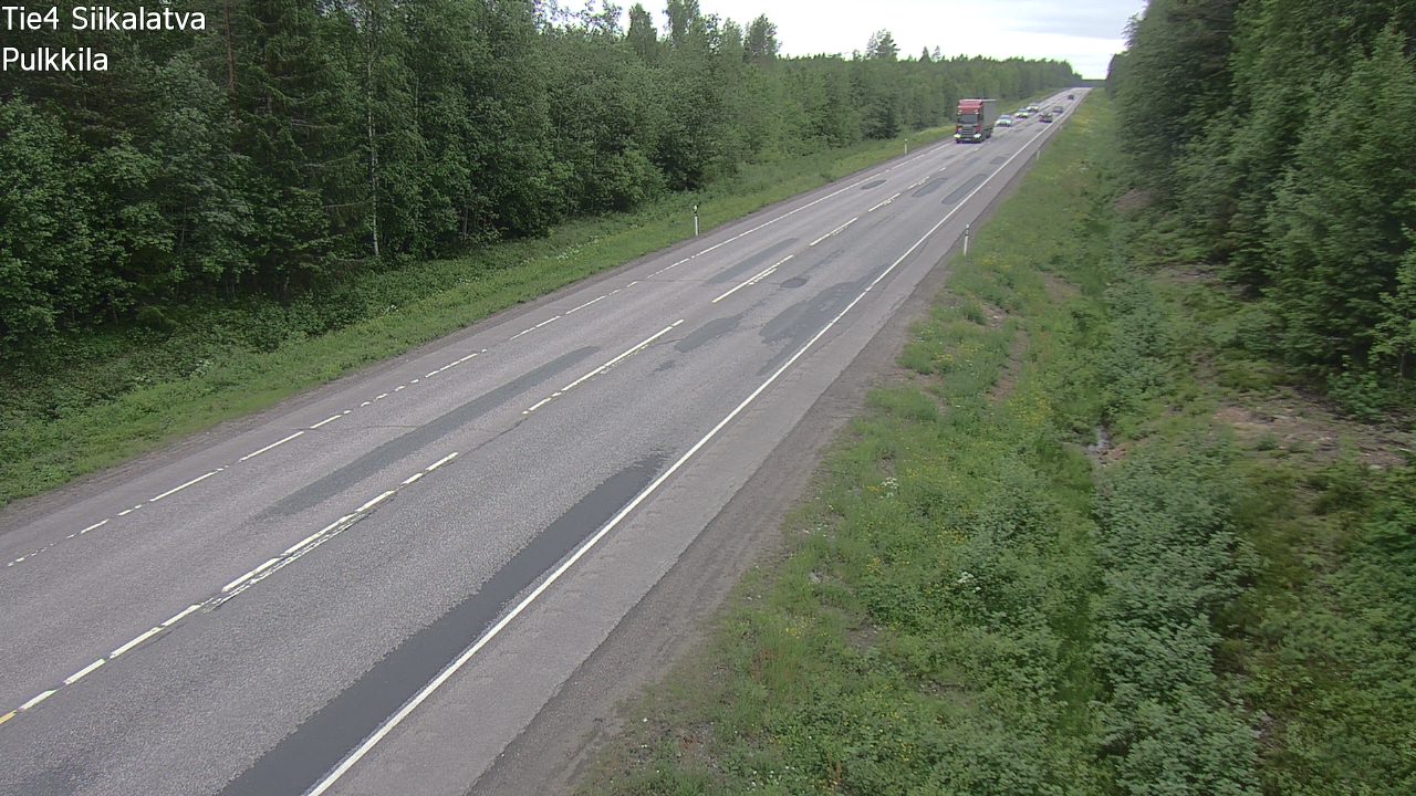 Kelikamerat Kuva Tie 4 Siikalatva, Pulkkila, Siikalatva, Pohjois-Pohjanmaa