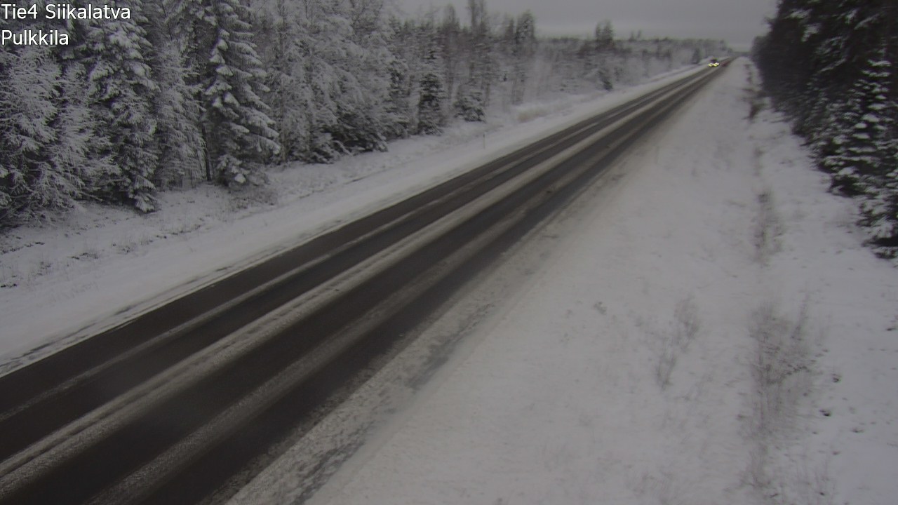 Weather Camera Image Väg 4 Siikalatva, Pulkkila, Siikalatva, Pohjois-Pohjanmaa