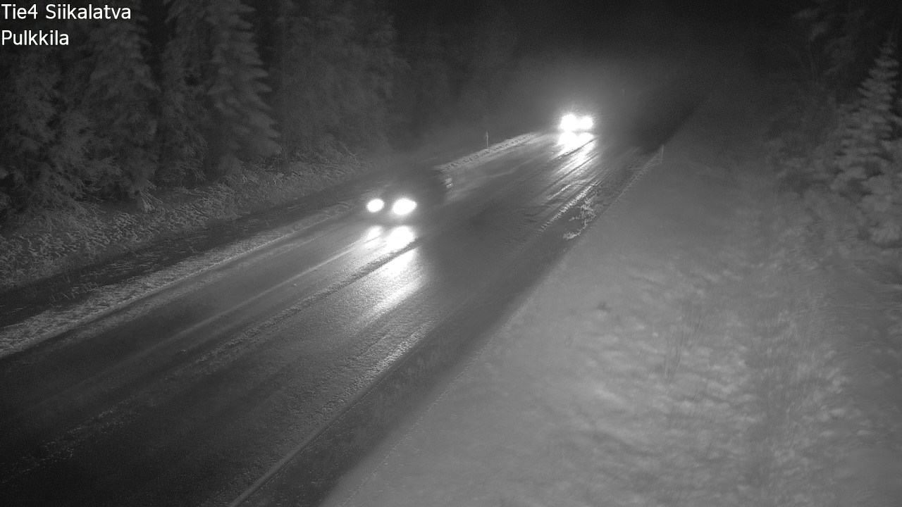 Weather Camera Image Väg 4 Siikalatva, Pulkkila, Siikalatva, Pohjois-Pohjanmaa