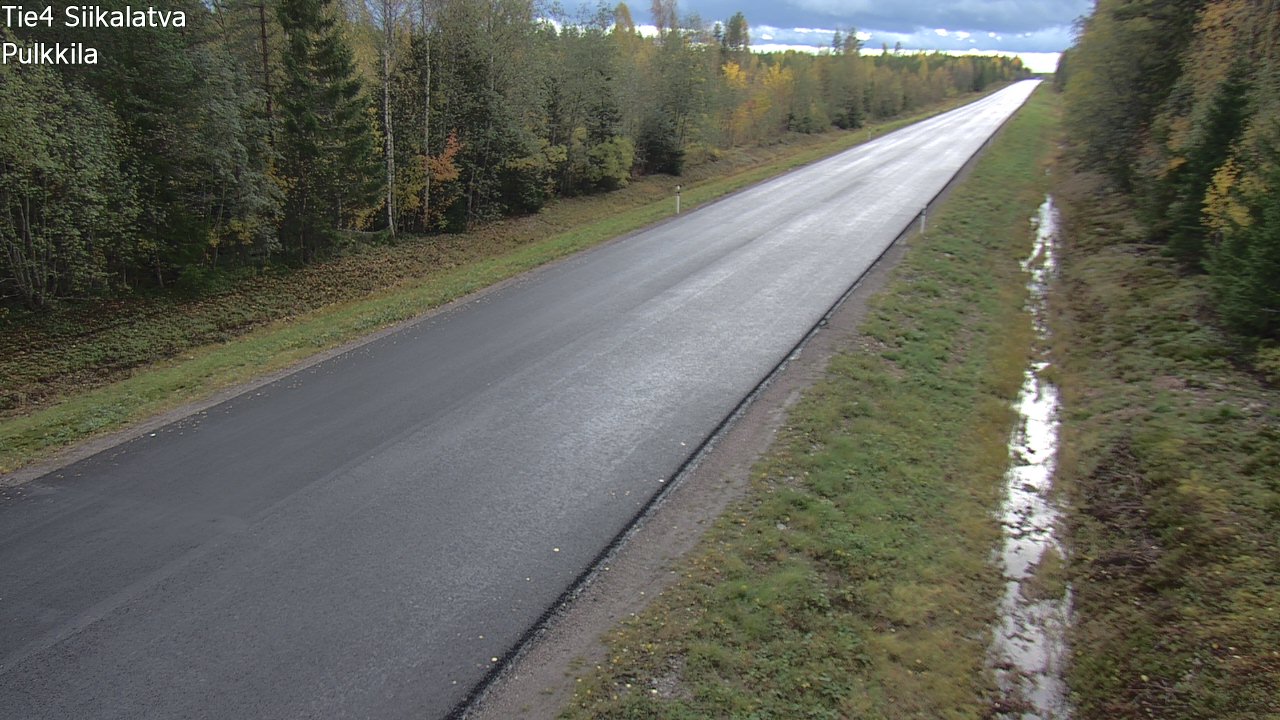 Weather Camera Image Road 4 Siikalatva, Pulkkila, Siikalatva, Pohjois-Pohjanmaa