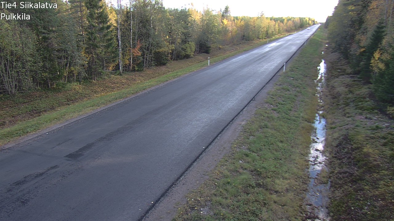 Weather Camera Image Väg 4 Siikalatva, Pulkkila, Siikalatva, Pohjois-Pohjanmaa