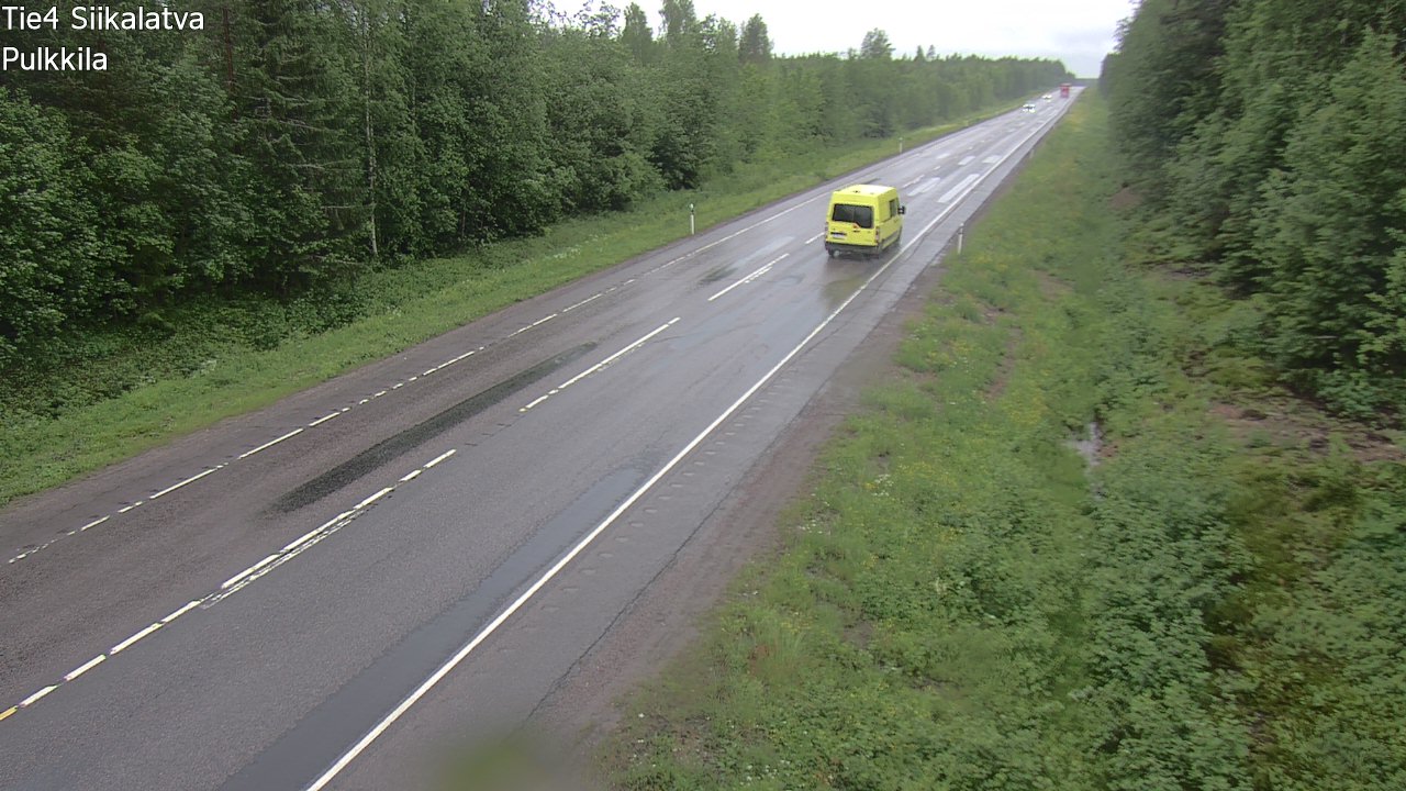 Kelikamerat Kuva Tie 4 Siikalatva, Pulkkila, Siikalatva, Pohjois-Pohjanmaa