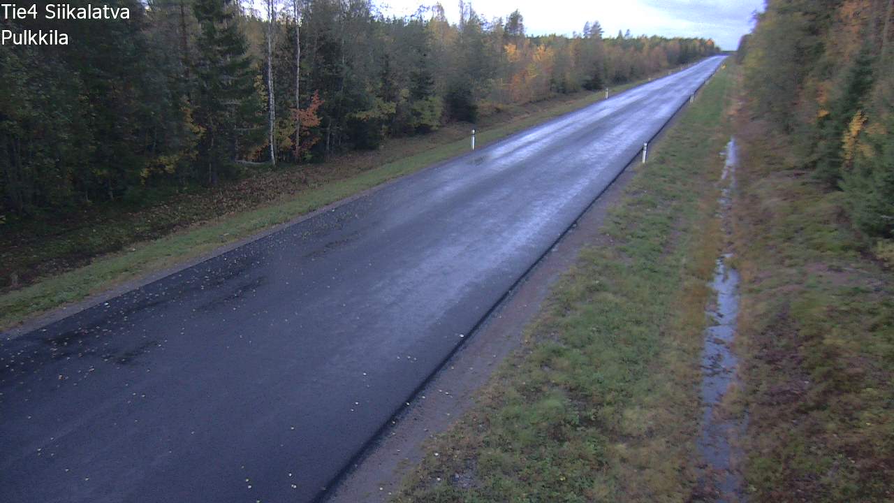 Weather Camera Image Road 4 Siikalatva, Pulkkila, Siikalatva, Pohjois-Pohjanmaa