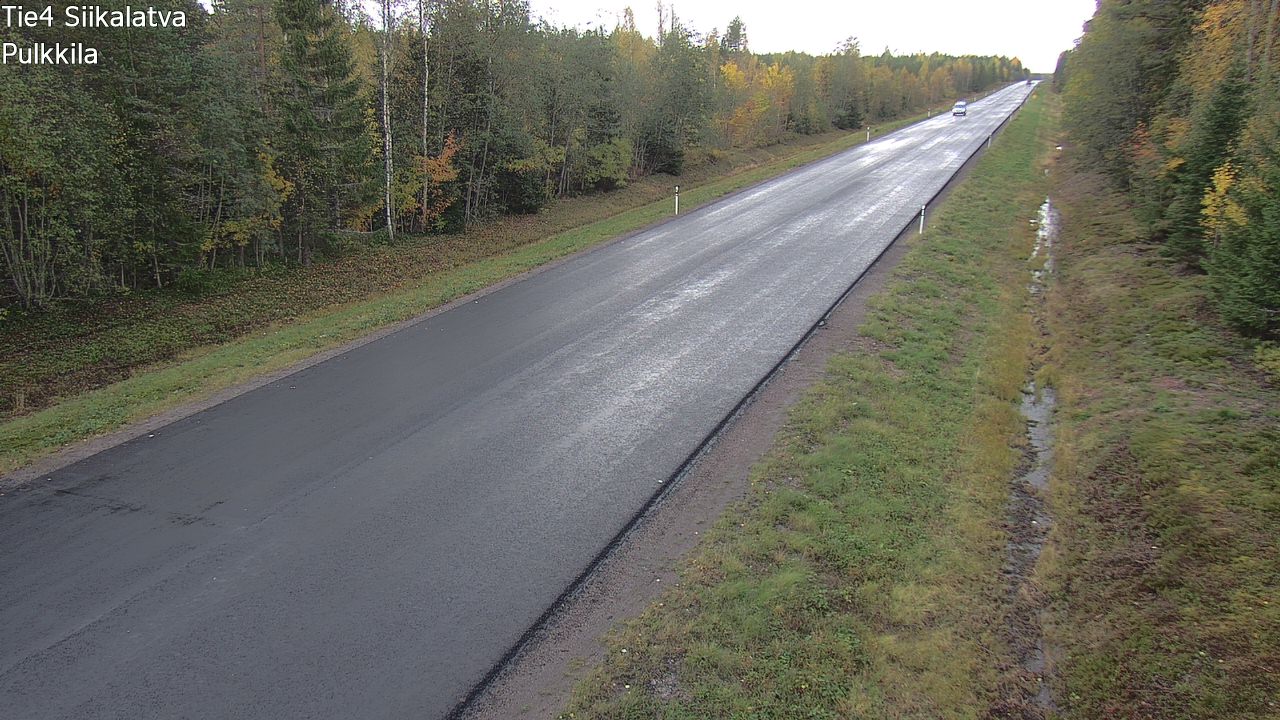 Weather Camera Image Road 4 Siikalatva, Pulkkila, Siikalatva, Pohjois-Pohjanmaa